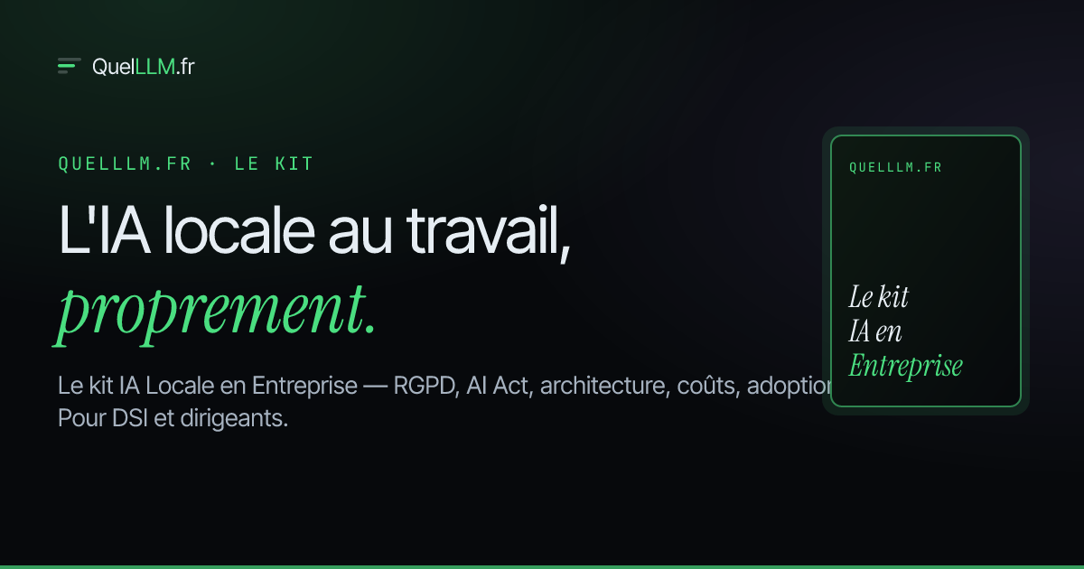 Portada del kit de IA Local en Empresa — IA en Empresa
